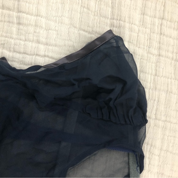 NWT silk Sacai sheer blouse - Picture 4 of 6